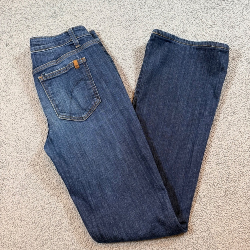 Joes Jeans Visionaire Stephanie Flare Jeans Blue Dark Wash Size 28 TNXX5864